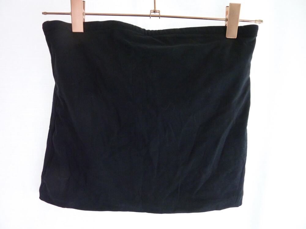 NWT Everlane The Tube Top S Black Crop Strapless Tank